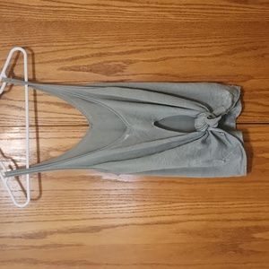 Lululemon soft knit tank in sage sz - 8